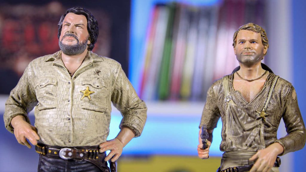 trinità e bambino, le statue in scala 1/12 in PVC di Infinite Statue - recensione (Bud Spencer e Terence Hill)