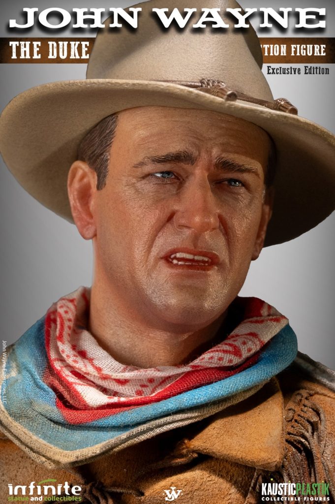 John Wayne action figure Infinite Statue Kaustic Plastik