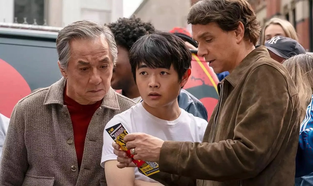 Karate Kid Legends immagini del film con Jackie Chan