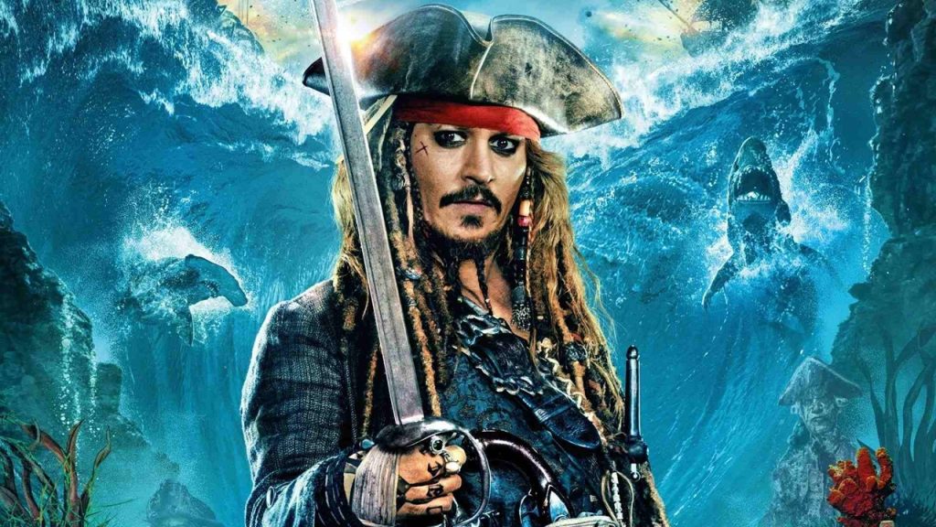 Johnny Depp in Pirati Dei Caraibi La Vendetta Di Salazar