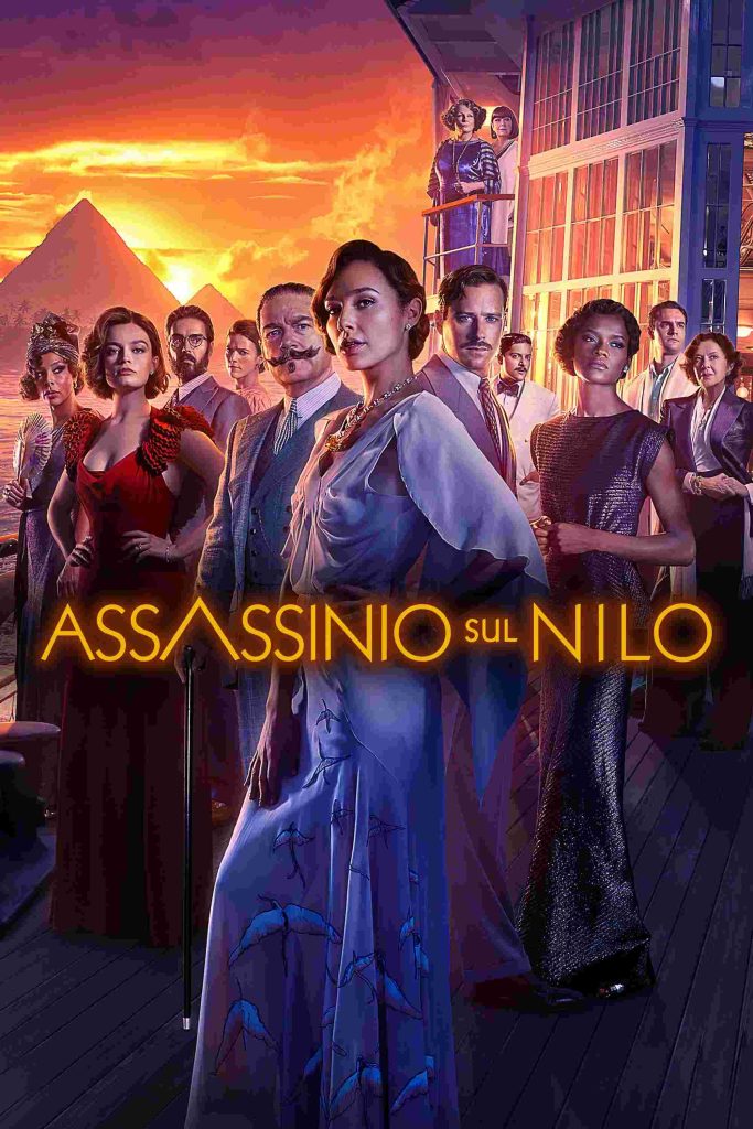 stasera in tv film oggi 30 dicembre 2024 prima serata poster film Assassinio Sul Nilo