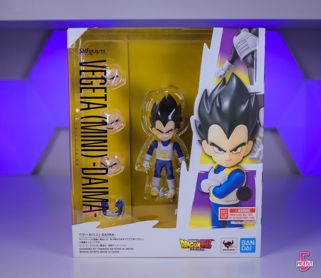 Vegeta Mini SH Figuarts recensione Dragon Ball Daima action figure bandai - 5 motivi