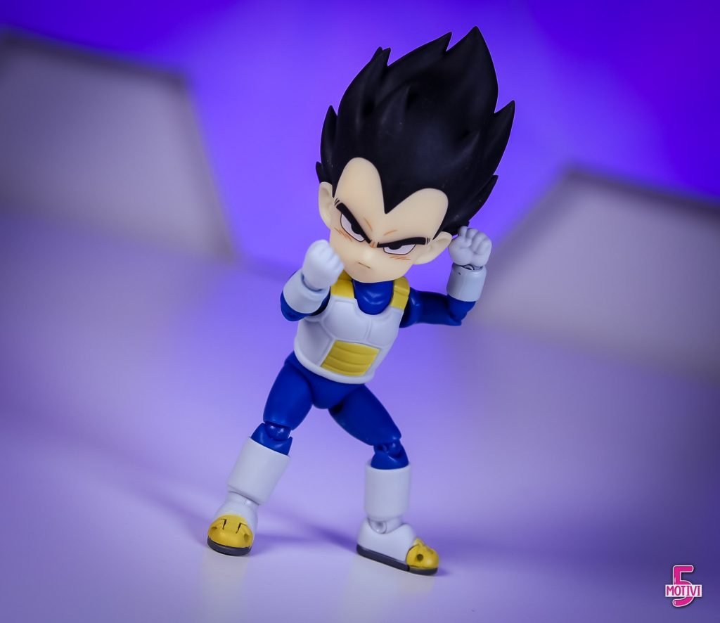 Vegeta Mini SH Figuarts recensione Dragon Ball Daima action figure bandai - 5 motivi