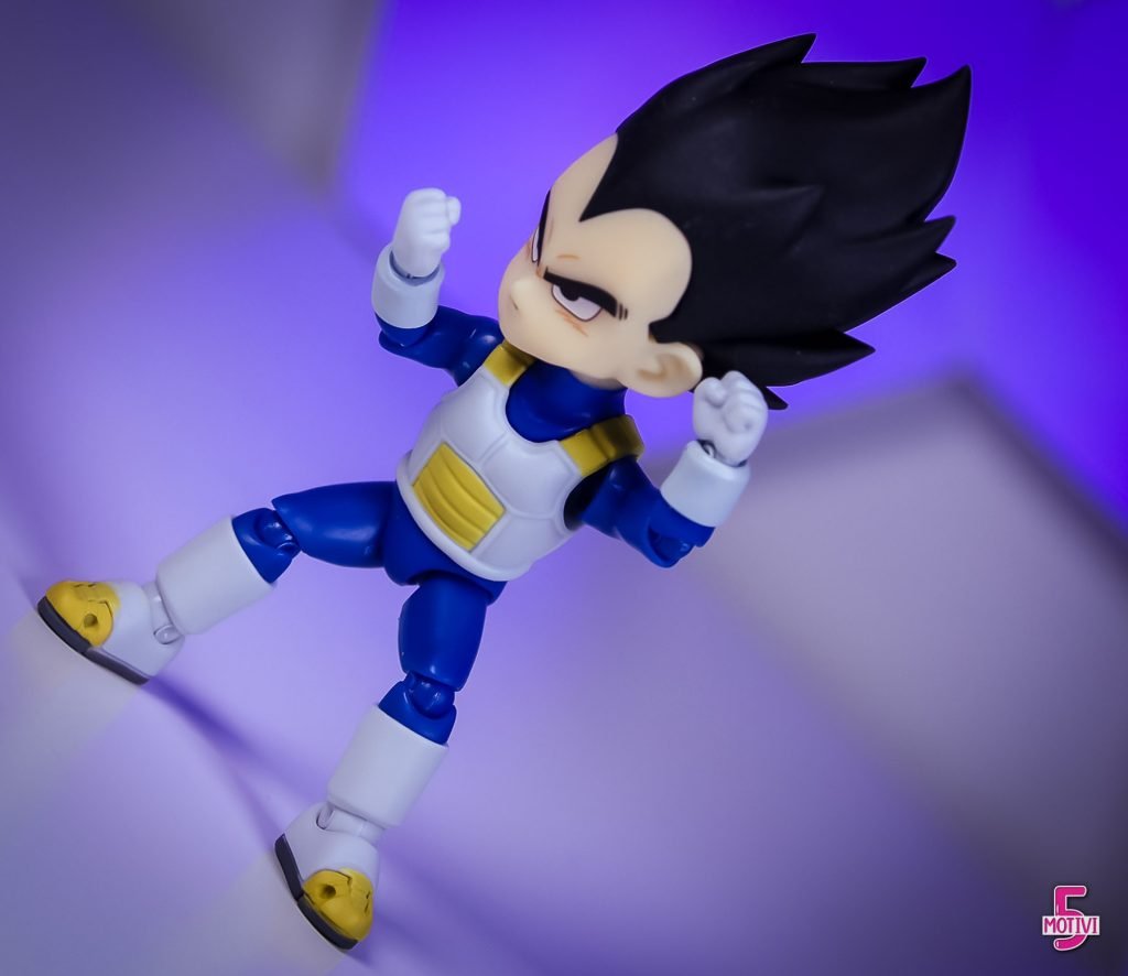 Vegeta Mini SH Figuarts recensione Dragon Ball Daima action figure bandai - 5 motivi