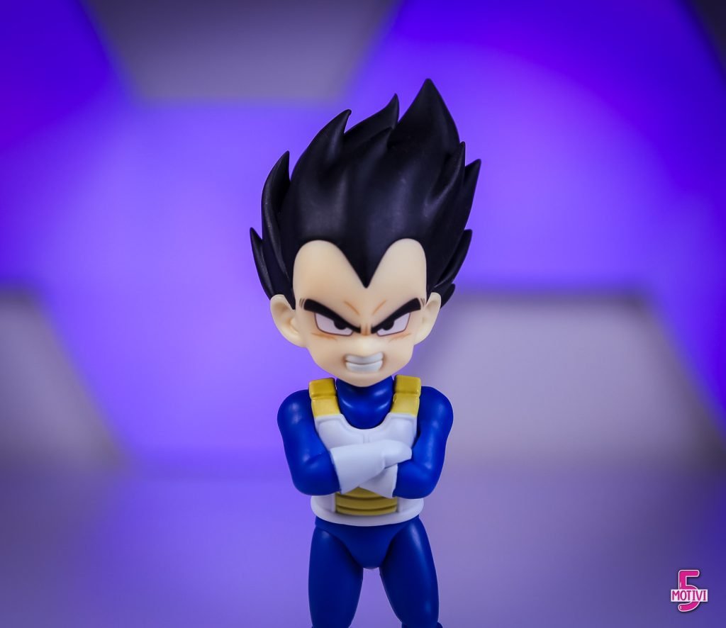 Vegeta Mini SH Figuarts recensione Dragon Ball Daima action figure bandai - 5 motivi