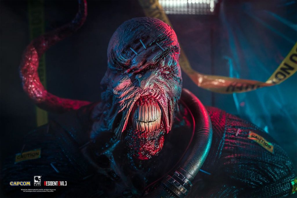 Resident Evil 3, la statua Pure Arts in scala 1:1 di Nemesis