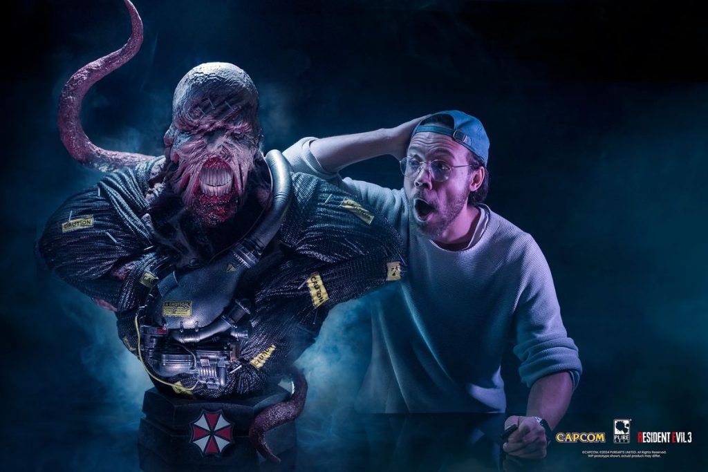 Resident Evil 3, la statua Pure Arts in scala 1:1 di Nemesis
