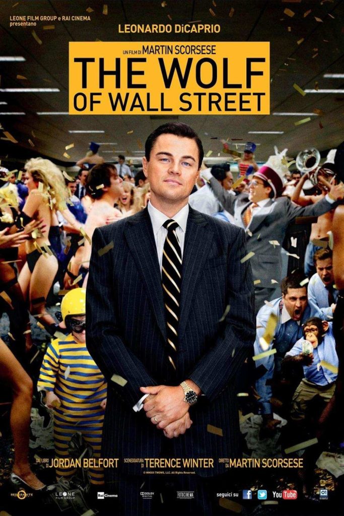 Poster film The Wolf Of Wall Street