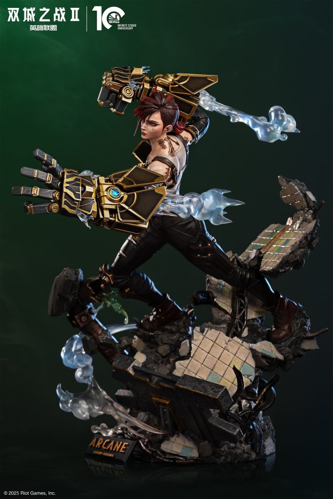 Arcane: Infinity Studio Presenta la Statua alta 55 centimentri di Vi