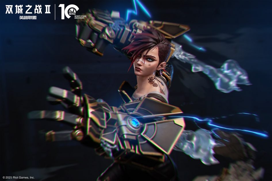 Arcane: Infinity Studio Presenta la Statua alta 55 centimentri di Vi