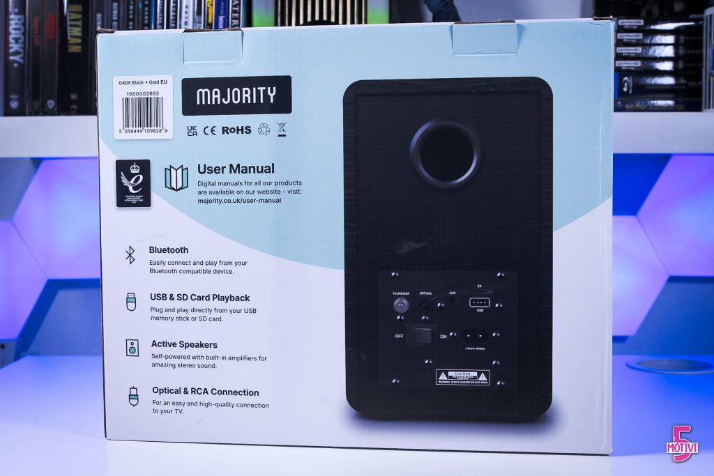 Majority D40X: recensione degli altoparlanti Bluetooth da scaffale