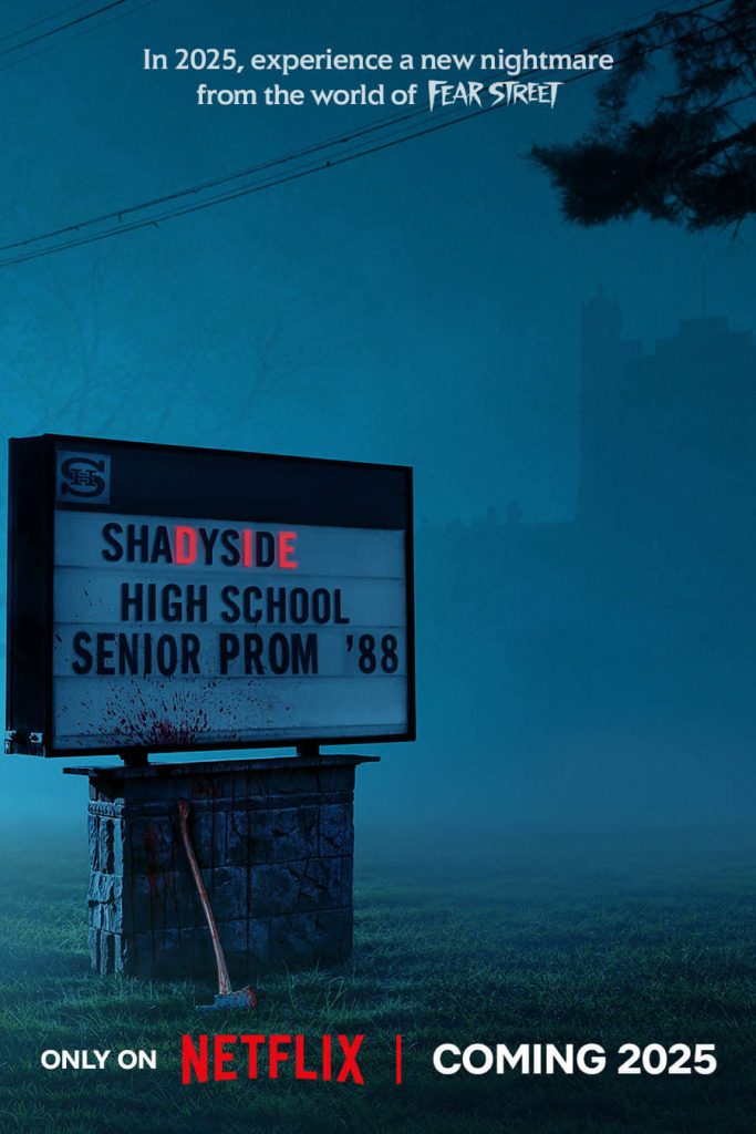 Poster quarto film Fear Street: Prom Queen, in uscita su Netflix