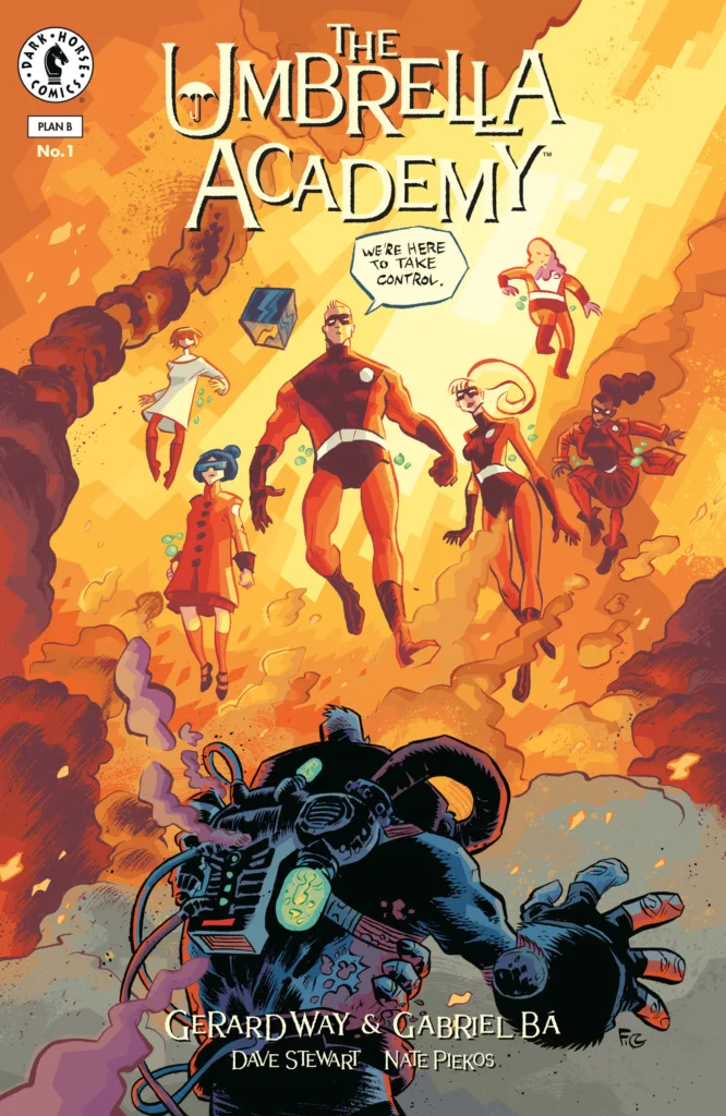 Poster nuovo fumetto The Umbrella Academy: Plan B
