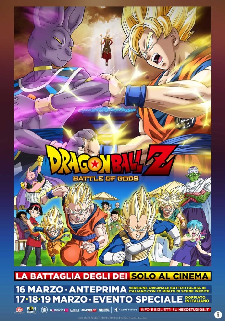 Dragon Ball Z - La battaglia degli Dei: uscita, trailer e foto del film