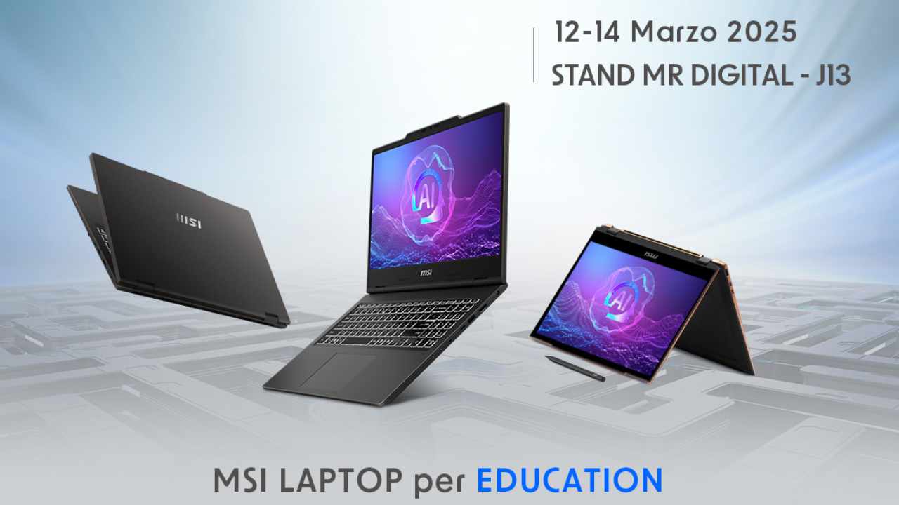 MSI Italia a Fiera Didacta Firenze 2025
