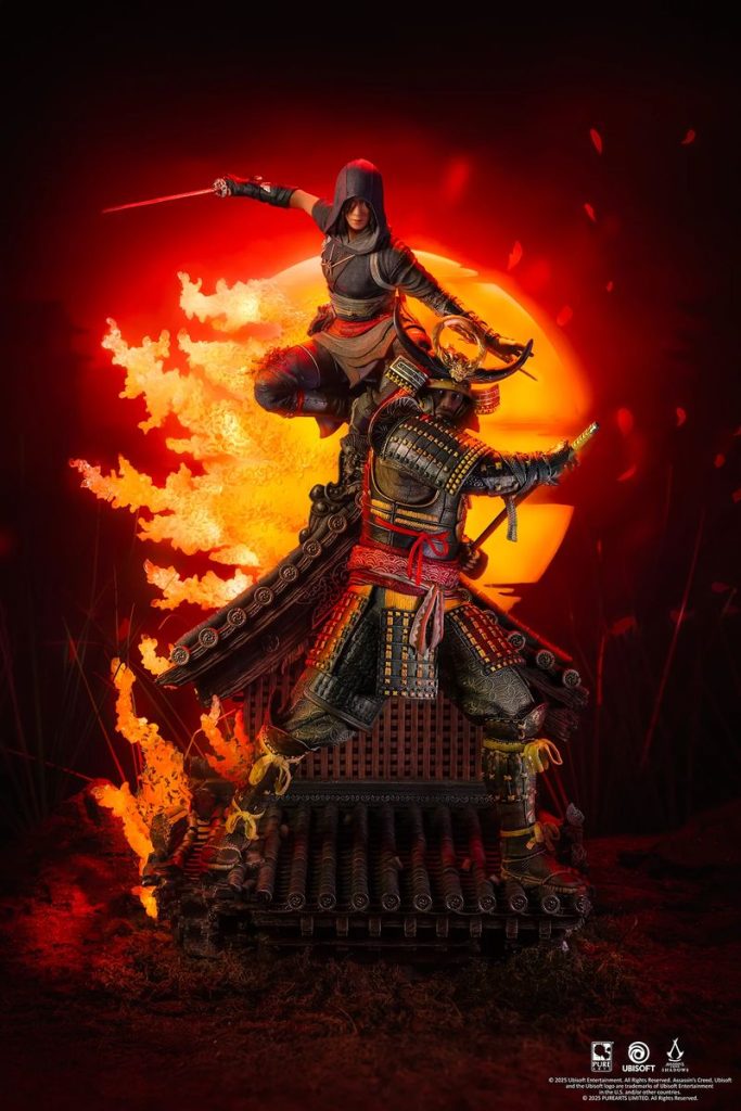 Assassin's Creed, la statua di Naoe e Yasuke da Pure Arts