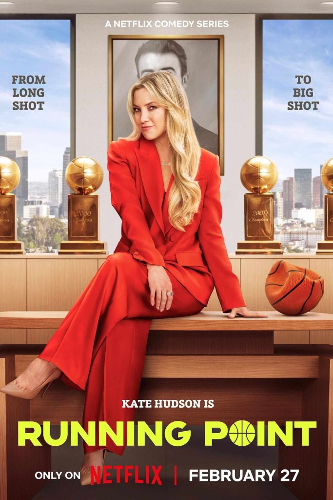 Poster serie tv Netflix Running Point, con Kate Hudson