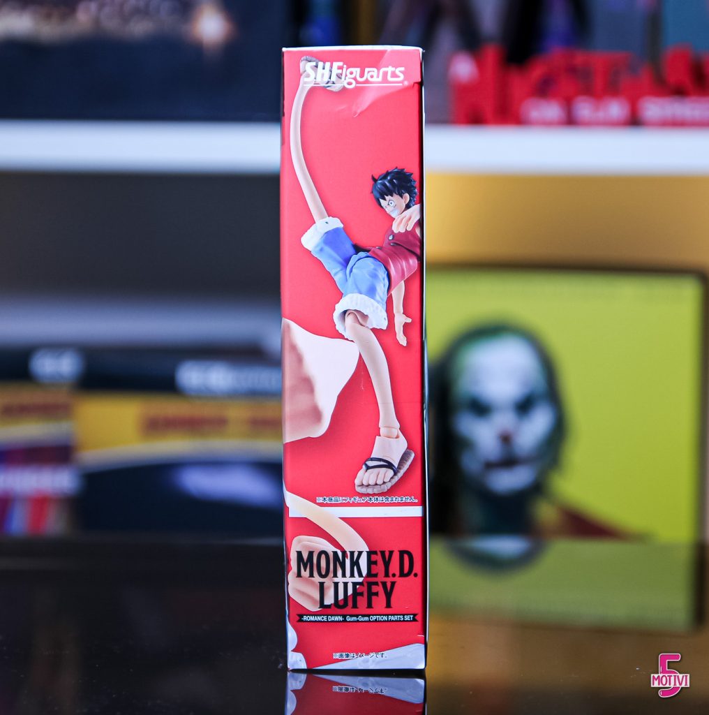 luffy parts set gum-gum figuarts recensione