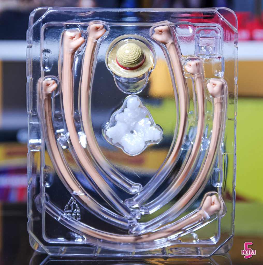 luffy parts set gum-gum figuarts recensione