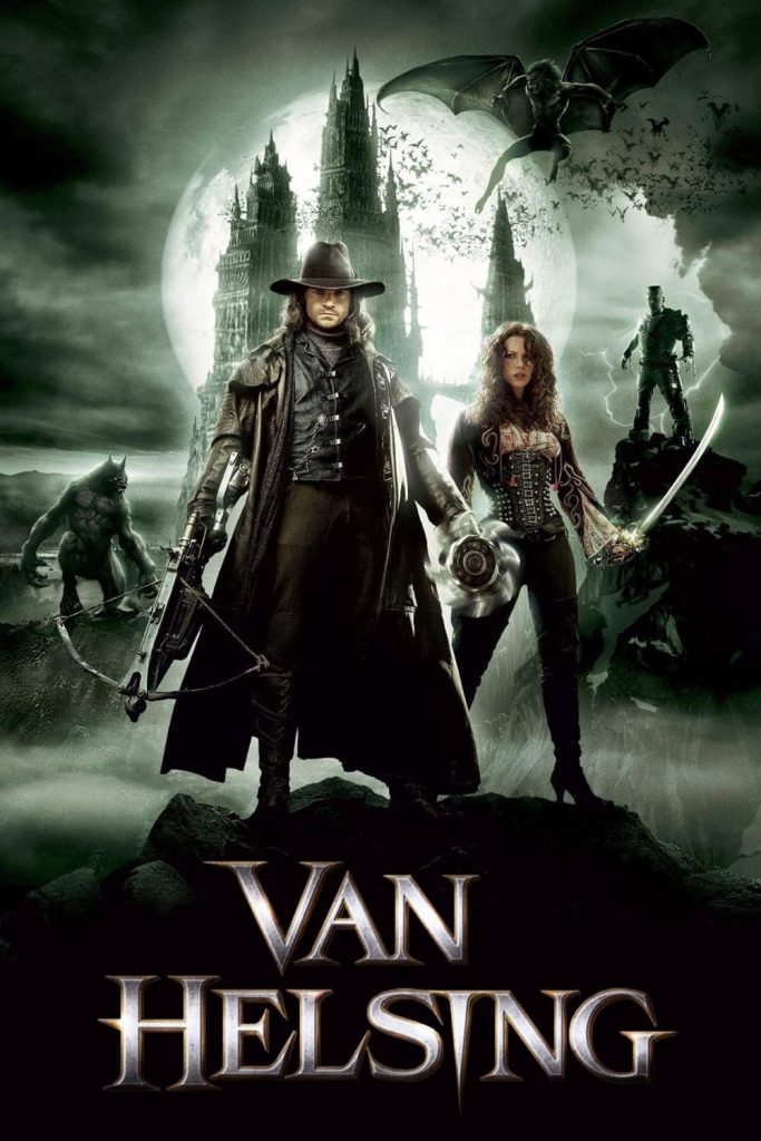stasera in tv film oggi 21 marzo 2025 prima serata poster film Van Helsing