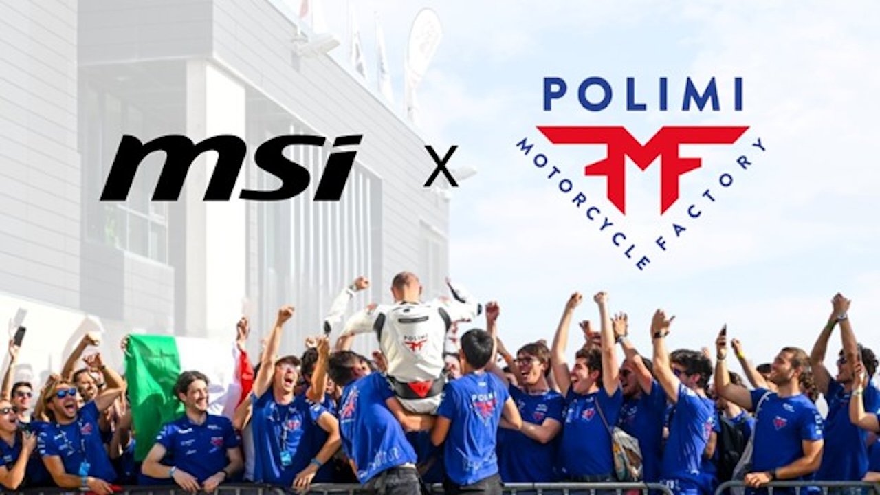 MSI e PoliMi Motorcycle Factory siglano una storica partnership