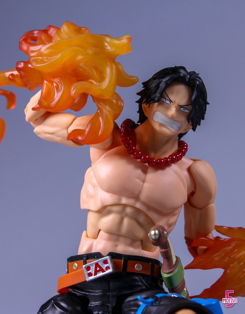 One Piece SH Figuarts: recensione Ace Portgas Fire Fist di Bandai
