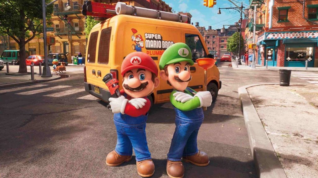 stasera in tv film prima serata oggi 12 aprile 2025 poster film Super Mario Bros. - Il Film