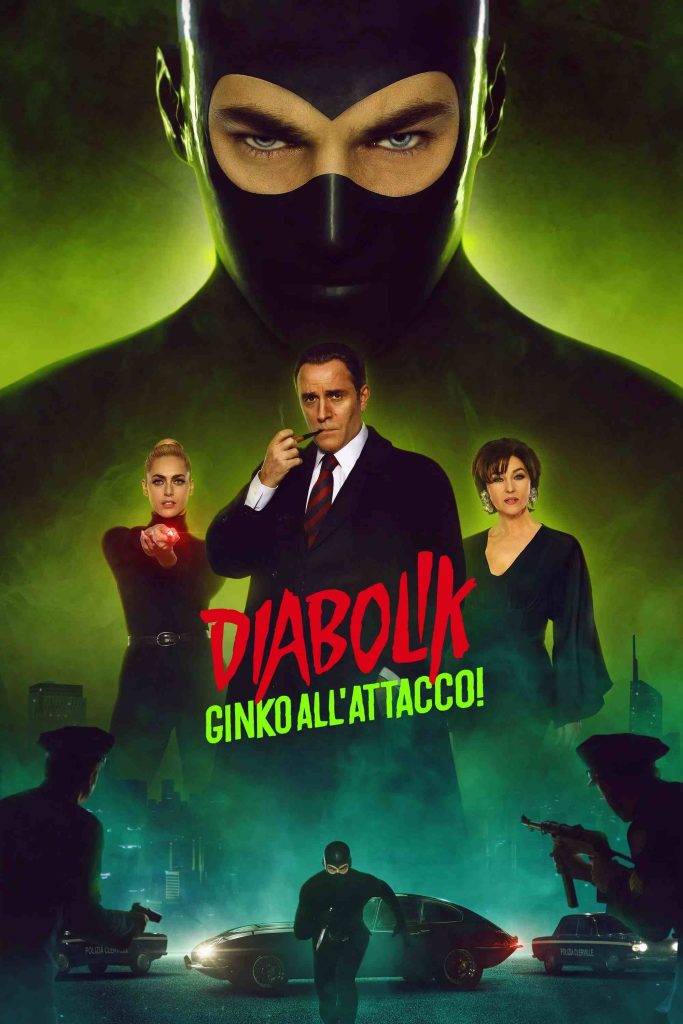 stasera in tv film prima serata oggi 25 aprile 2025 poster film Diabolik - Ginko All'Attacco!