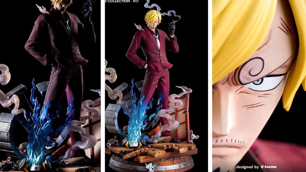 One Piece, la figure di Sanji Monster Trio Collection da Tsume