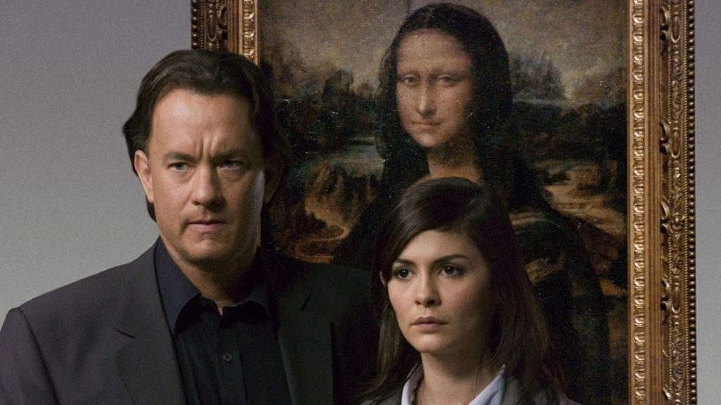 stasera in tv film prima serata oggi 13 maggio 2025 poster film Il Codice Da Vinci