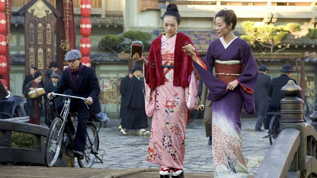 stasera in tv film prima serata oggi 19 maggio 2025 poster film Memorie Di Una Geisha