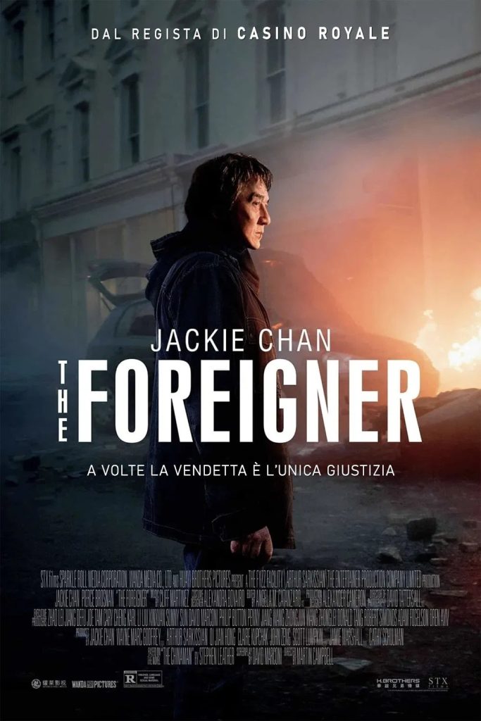 stasera in tv film prima serata oggi 21 maggio 2025 poster film The Foreigner
