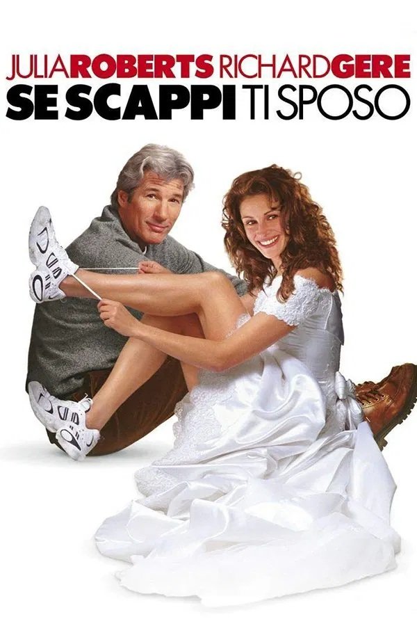 stasera in tv film prima serata oggi 21 maggio 2025 poster film Se Scappi Ti Sposo