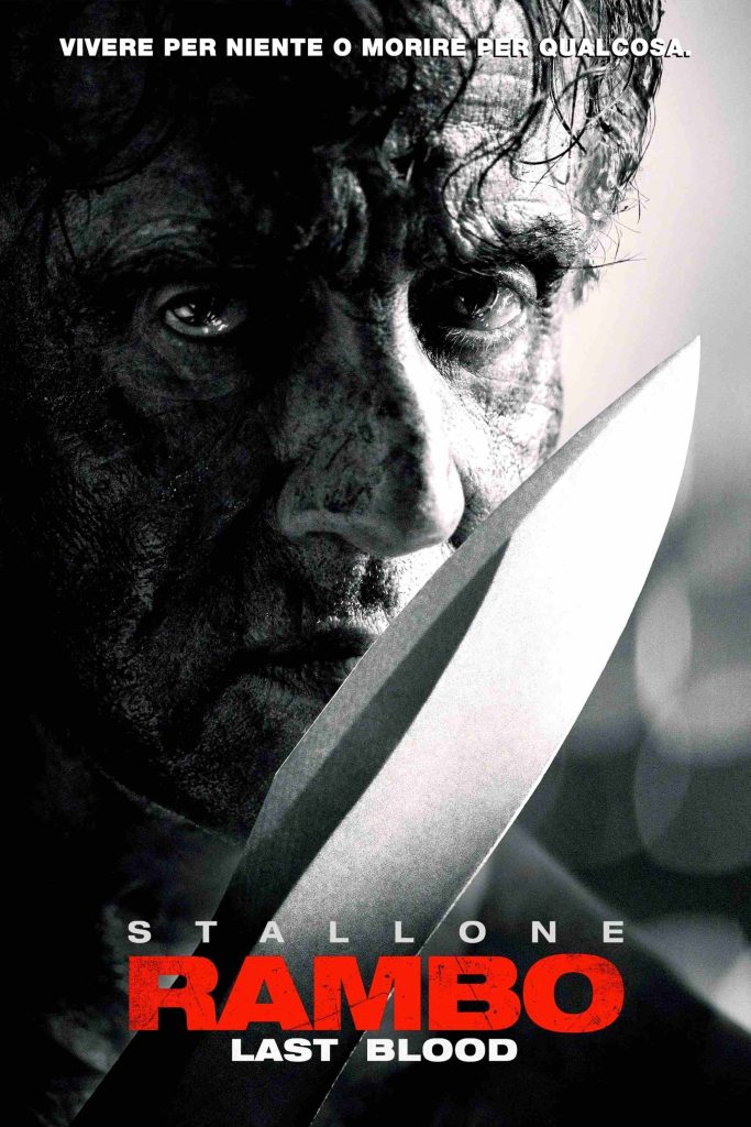 stasera in tv film prima serata oggi 23 maggio 2025 poster film Rambo - Last Blood