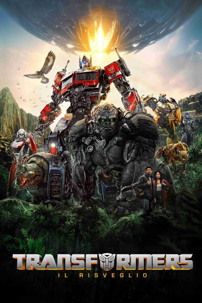 stasera in tv film prima serata oggi 24 maggio 2025 poster film Transformers - Il Risveglio