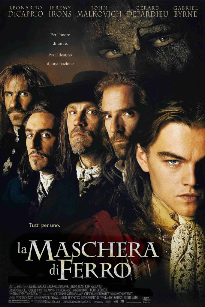 stasera in tv film prima serata oggi 6 maggio 2025 poster film La Maschera Di Ferro