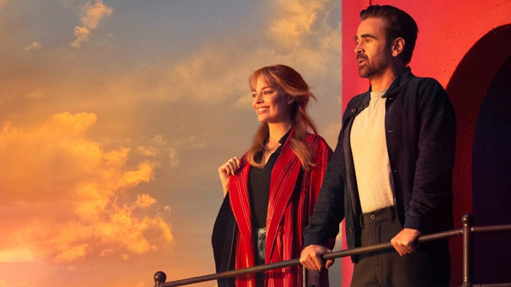 Poster film A Big Bold Beautiful Journey, con protagonisti Margot Robbie e Colin Farrell