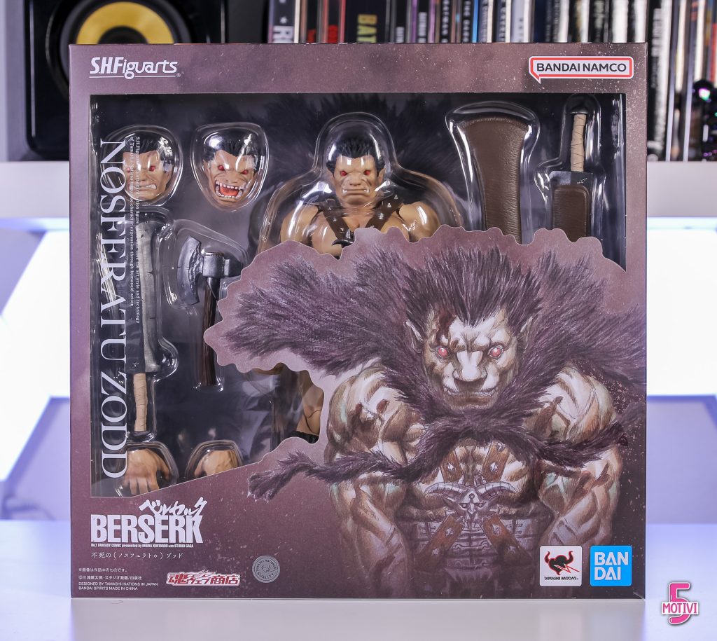 Berserk, Nosferatu Zodd SH Figuarts da Bandai - La recensione
