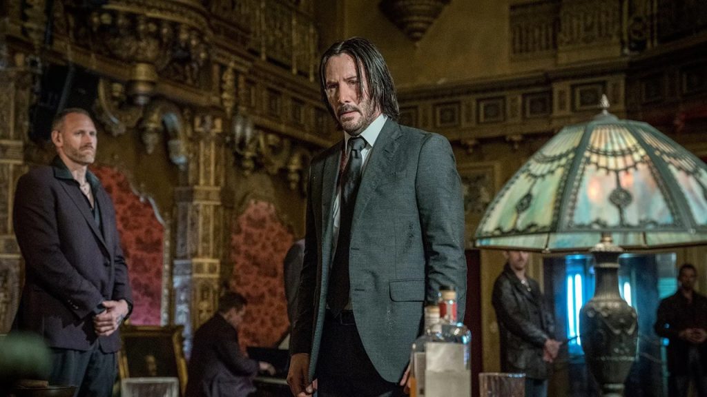 stasera in tv film prima serata oggi 20 giugno 2025 poster film John Wick 3 - Parabellum
