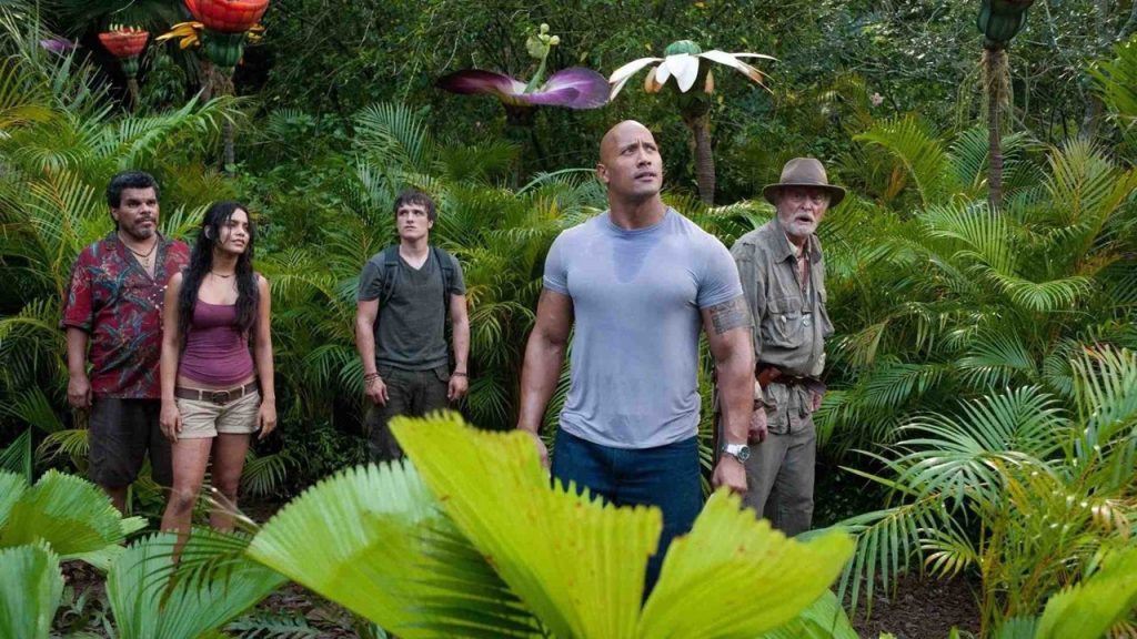stasera in tv film prima serata oggi 6 giugno 2025 poster film Viaggio Nell'Isola Misteriosa