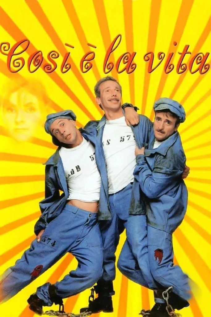 stasera in tv film prima serata oggi 9 giugno 2025 poster film Così è La Vita