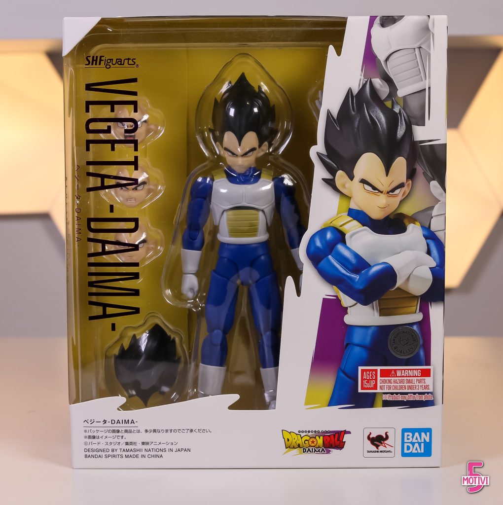DB Daima S.H.Figuarts: la recensione dell'action figure di Vegeta