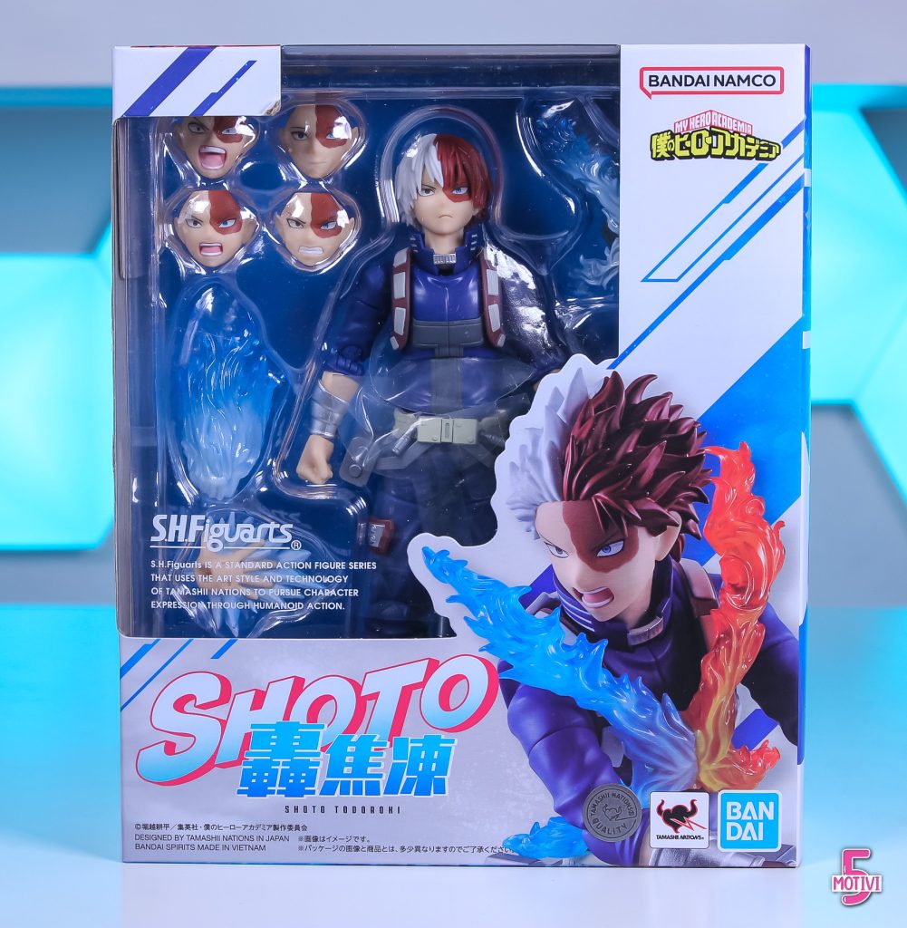 Shoto Todoroki sh figuarts bandai recensione