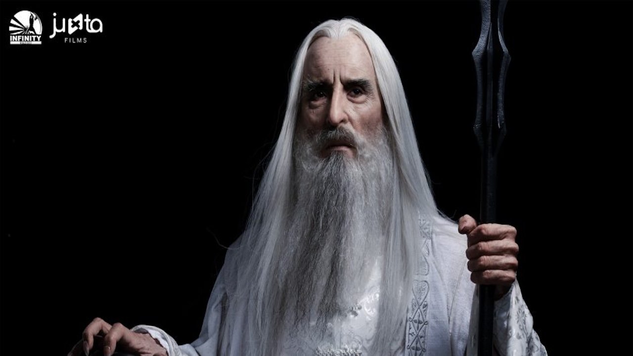 Signore degli Anelli, il busto 1:1 di Saruman da Infinity Studio