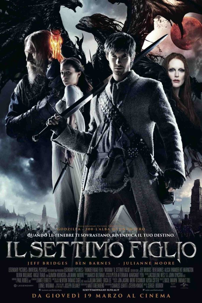stasera in tv film prima serata oggi 19 agosto 2025 poster film Il Settimo Figlio