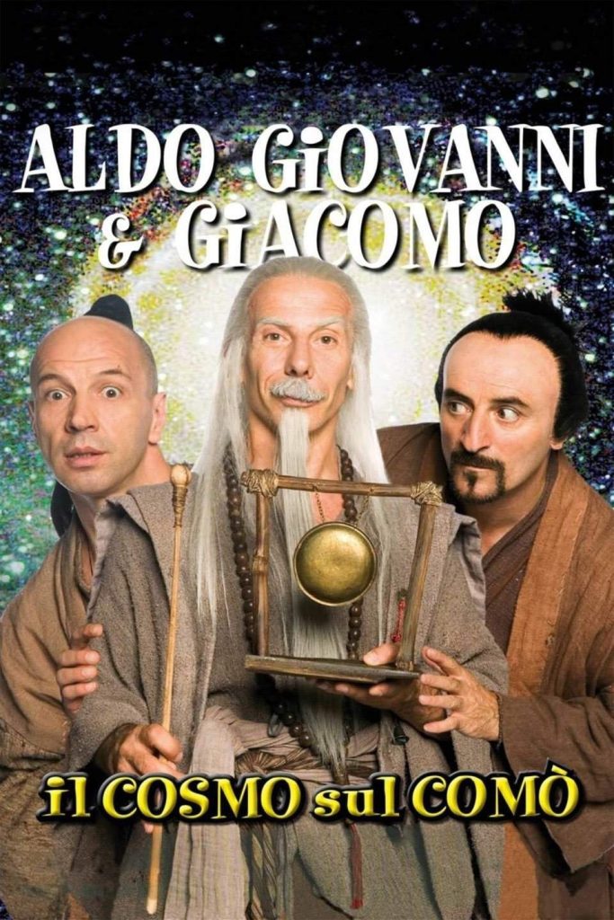 stasera in tv film prima serata oggi 24 agosto 2025 poster film Il Cosmo Sul Comò