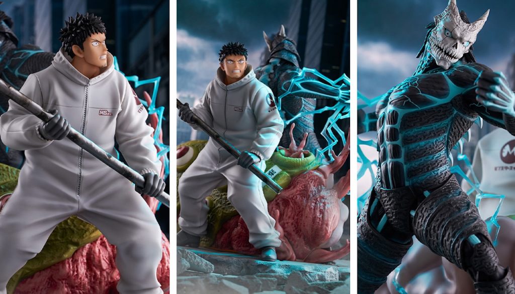 Kaiju No 8, la figure di Kafka da eStream e CyberZ per Shibuya Scramble