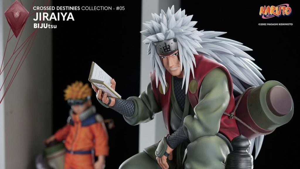 Naruto, la figure di Jiraiya della BIJUtsu Collection di Tsume Art