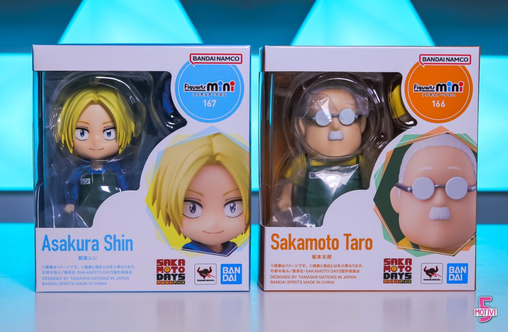Sakamoto Days, i protagonisti - Recensione Figuarts Mini Bandai