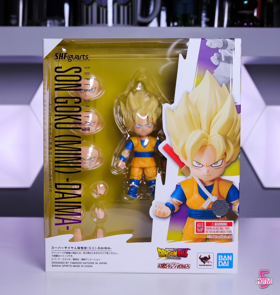 Goku mini sh figuarts recensione